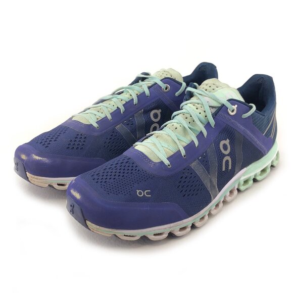 On Cloudflow Dawn Jade Road Running Shoes 9.5 - Picture 3 of 13
